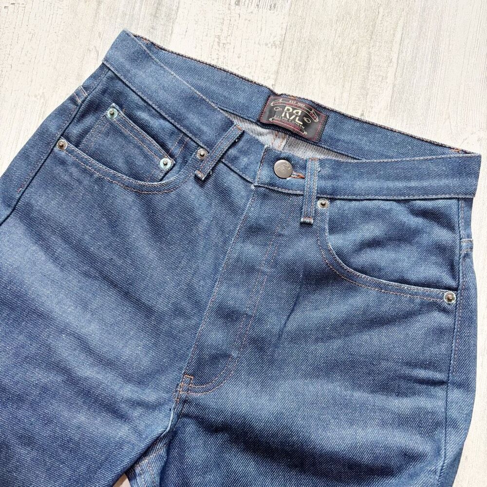 Double RL High Slim Rigid Vintage Jeans 28 X 34 - Women’s XS-S - Picture 4 of 8